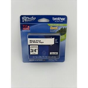 Brother International Tze241 Label Tape - 0.75" Width 1 Each